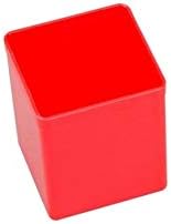 10 Insert Boxes Allit EuroPlus Insert 63/1-63/5 Industrial Standard Small Parts Magazine Tool Storage (Size 1/Red)