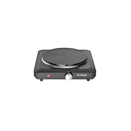 Torima TEH-01 Adjustable Single Electric Cooker with Black Thermostat