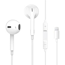 Headphones for iPhone Wired Earbuds with Built-in Microphone & Volume Control Nosie Reduction Lightning Earphones Compatible with iPhone 14/13/12/11/XR/XS/X/8/7/SE/Pro/Pro Max