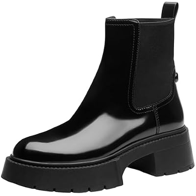 Coach Womens Leah Platform Chelsea Bootie