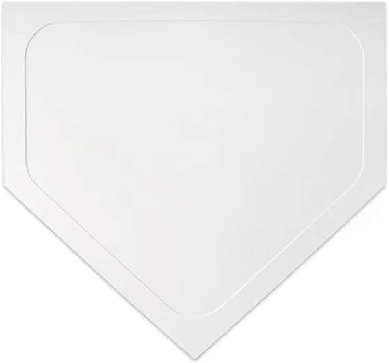 Baseball Training Equipment Set with Home Plate Pad Baseball Pad and Pitching Pad for Team Practices Backyard Play and Activities (Home Plate pad)