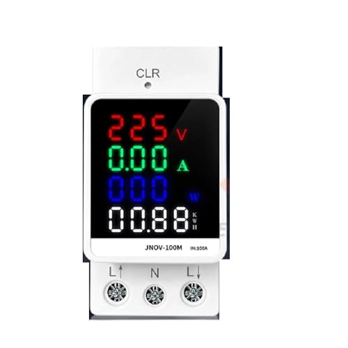 4 in 1 Din Rail Ac Monitor 110V 220V 100A Voltage Current Power Factor Active Kwh Electric Energy Frequenxcy Meter Volt Amp New 2025 High for Reliable Electronic Component Precision