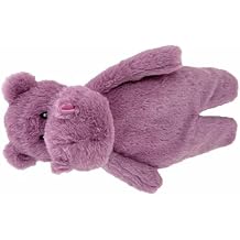 Pet Lou Floppy Hippo, 13-inch Height, Lavender, Super Soft, Animal Plush Toys