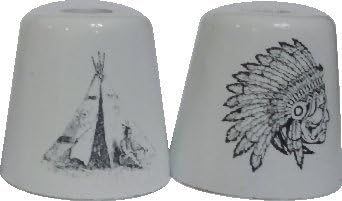 Eclipse indian Porcelain SnuffersButt40-2