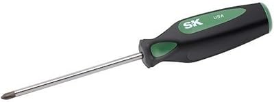 SK Tools USA #2 Phillips, 4 Long, CushionGrip Screwdriver | 79113