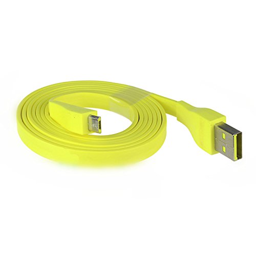 Sqrmekoko Replacement Charge Cable Compatible with Ultimate Ears UE Boom Bluetooth Speaker Charging Cable Yellow