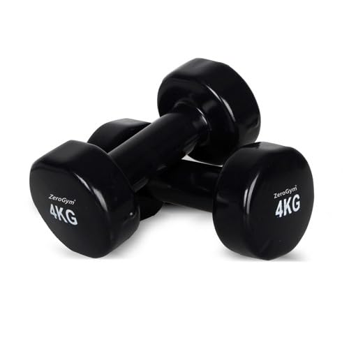 ZeroGym VD4 Vinyl Iron Dumbbell 4Kg 1 Piece