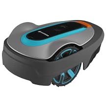 GARDENA SILENO city 500 | Robot Mower up to 500 m2 - Mows in the Rain and Narrow Passages, Bluetooth App, Gel Sensor, Very Quiet, Lawn Mower Robot 15002-26, FRNL-Version