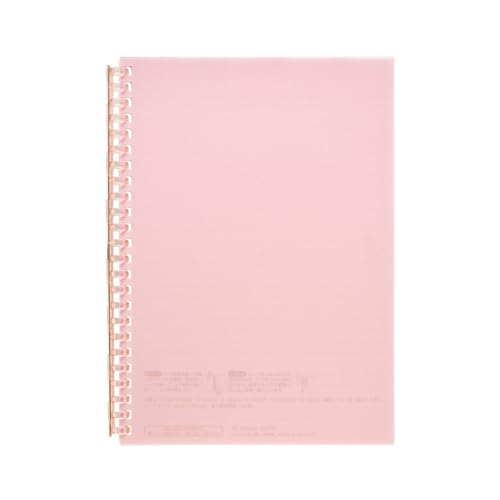 Lihit Lab Open Ring Notebook, A5, Pink, N2724-12