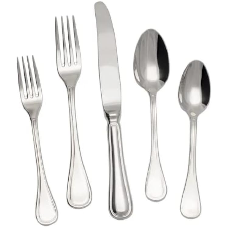 Couzon Lyrique Stainless Steel Five Piece Place Setting