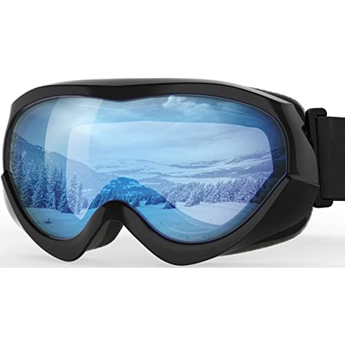 OutdoorMaster Kids Ski Goggles - Helmet Compatible Snow Goggles for Boys & Girls with 100% UV Protection
