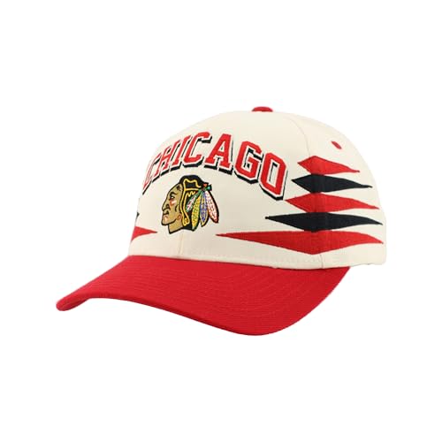 Chicago Blackhawks NHL Officially Licensed Hat Competitor Retro Diamond