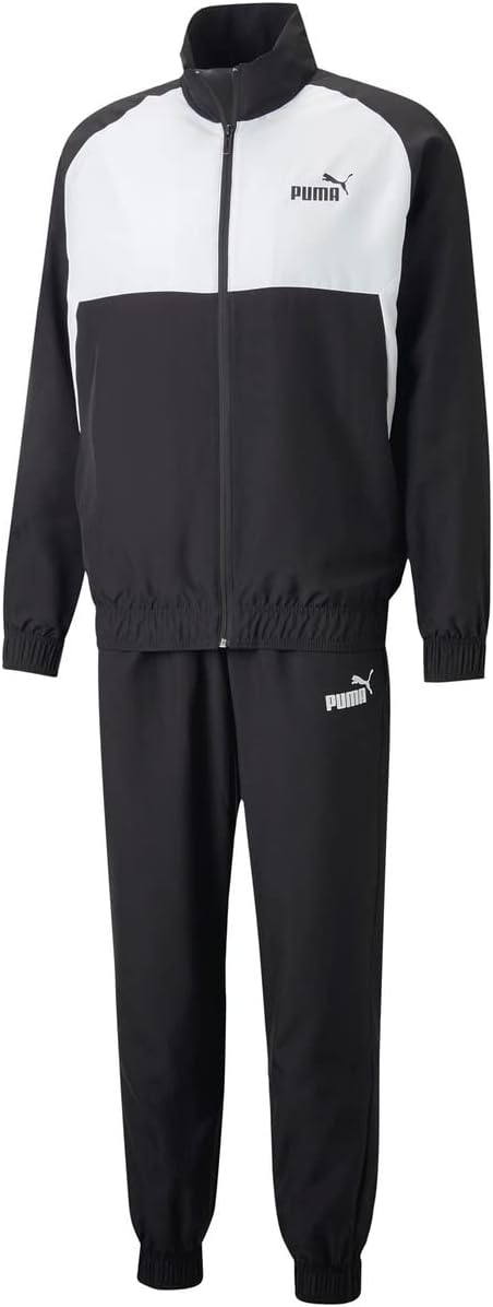Puma 675701 Men's Windbreaker and Wind Pants, Set of Top and Bottoms, Tracksuit