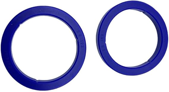 Coffee Machine E61 Group Head Silicone Gasket Replacement Seal Ring for Faema Rocket for KEES Decent Machines Blue 2 Pack(A)