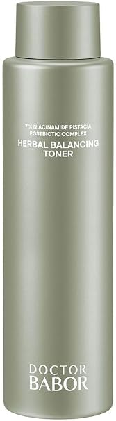 DOCTOR BABOR Microbiomic Herbal Balancing Toner (200 ml) - Vegan Facial Toner with Plant Extracts and Niacinamide - Professional Skincare for Clear, Radiant Skin