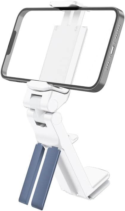 fiigo iPhone ve Andoid Telefonlar için Çok Fonksiyonlu Çok Amaçlı Plastik Telefon Tutacağı (Beyaz)