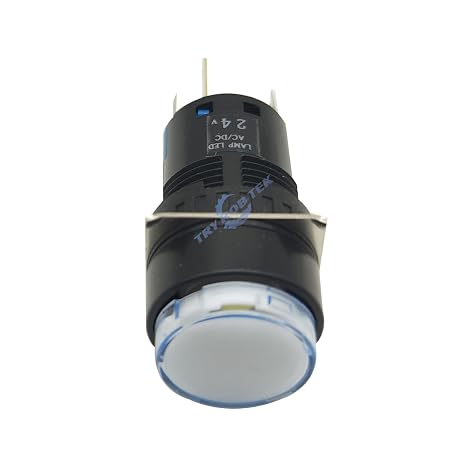 New Hold Button for Yaskawa DX100 DX200 NX100 Teach Pendant, JZRCR-YPP01-1/ JZRCR-YPP21-1/ JZRCR-NPP01B-1 Teach Pendant White LED Button