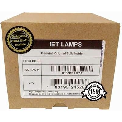 IET Lamps - for BenQ MW612 Projector Lamp Replacement Assembly with Genuine Original OEM Philips Bulb Inside Power by Philips