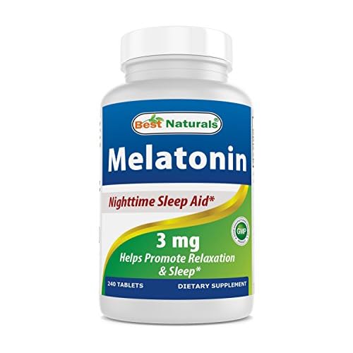 Best Naturals Melatonin 3mg 240 Tablets