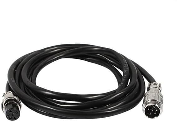 Elecbee GX16-6 Pin Male Female Air Plug Aviation Connector Straight Cable 1M (1 Pack)