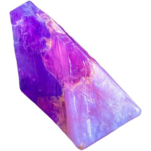 Amethyst SoapRocks Gemstone Bath Soap, Plumeria Ylang, 6 Ounce