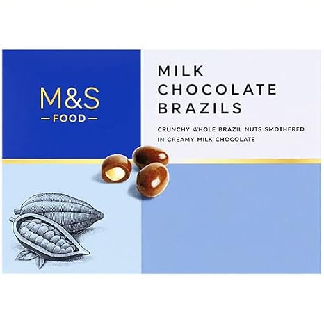 Marks and Spencer Milk Chocolate Brazils 150g