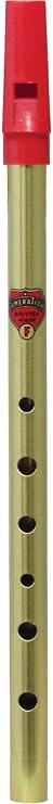 Flageolet 6586 F Brass Whistle