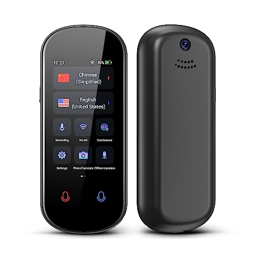 Language Translator Device, 138 Language Online Translation Portable Tow Way Translator Device