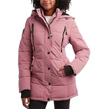 CANADA WEATHER GEAR Womens Winter Coat Full Length Quilted Puffer Parka Plus Size Heavyweight Maxi Jacket for Women, S-XL