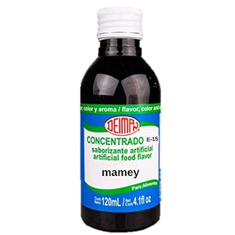 Deiman Artificial Food Flavoring Mamey Concentrate E-15(4 fl oz)