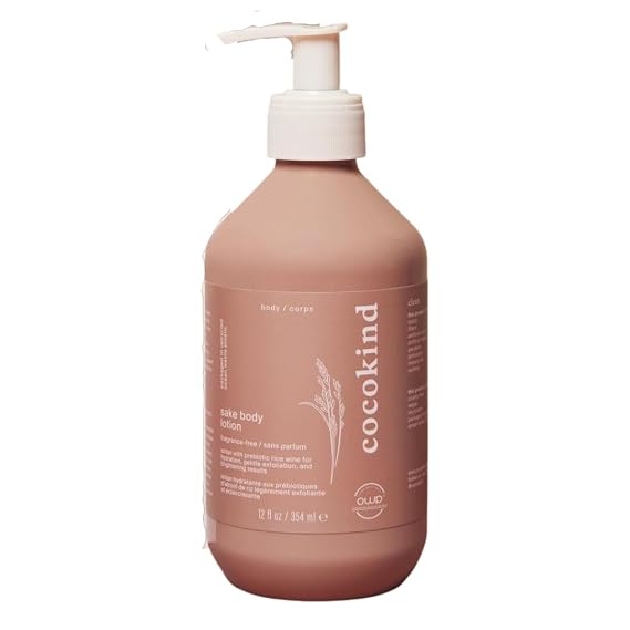 Cocokind Sake Body Lotion, 12 Fl Oz