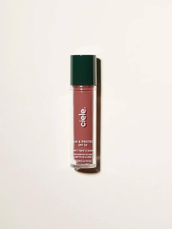 ciele blush & PROTECT SPF 50+ hydrating liquid blush - June (warm burgundy)