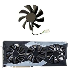 for DATALAND RX6700XT 6800 6800XT 6900XT X-Serial Graphics Card Cooling Fan 85MM DC12V 4PIN 0.50A PD8015U12D GPU Fans (Fan-A)