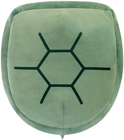 Turtle Shell Pillow - Kawaii Wearable Giant Turtle Pillow Funny Cosplay Plush Cushion for Kids Adult Dress (80cm,green)