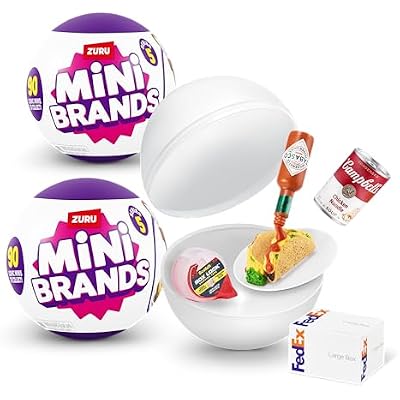 Mini Brands Series 5 2 Pack by ZURU Mini Collectibles Full of Surprises, Mystery Minis and Accessories to Collect