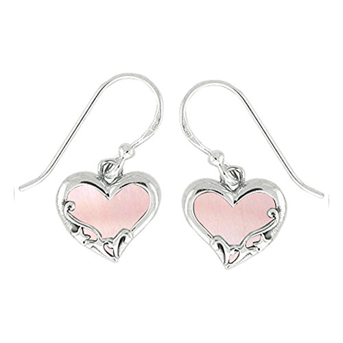 Boma Jewelry Sterling Silver Heart Earrings