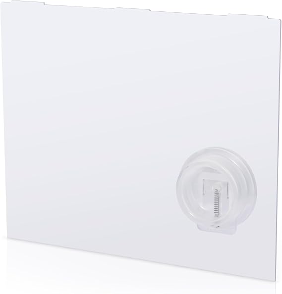 RV Screen Door Slider Panel 239061 with Push-Down Knob Opener White