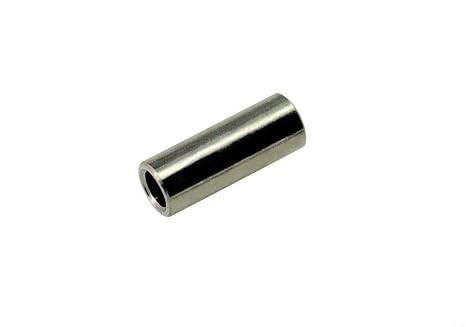 UNICORP MS1025-M07-F16-F 6MM Round Female Unthreaded Spacer, M4 Screw Clearance, Stainless QTY-25