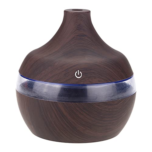300ml Wood Humidifier, USB Electric Air Diffuser, Wood Humidifier, Essential Oil, Aromatherapy, Cool Mist, Humidifier Bedroom, Living Room,
