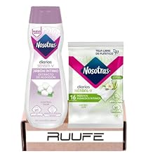 Intimate soap and intimate Wet Wipes (2 pack) nosotras jabon intimo y panitos humedos nosotras intimate wipes and Nosotras intimate soap