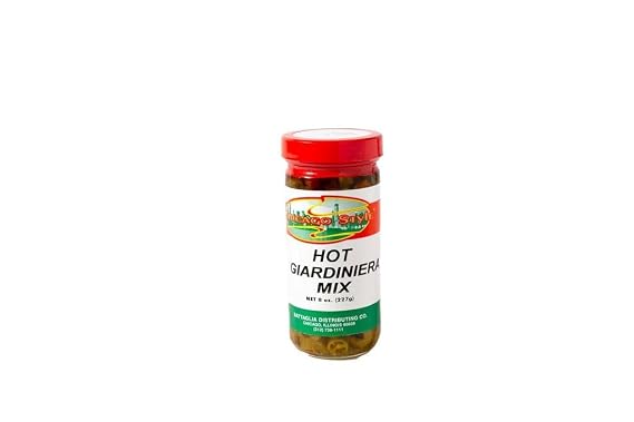 Chicago Style Hot Giardiniera, 8oz