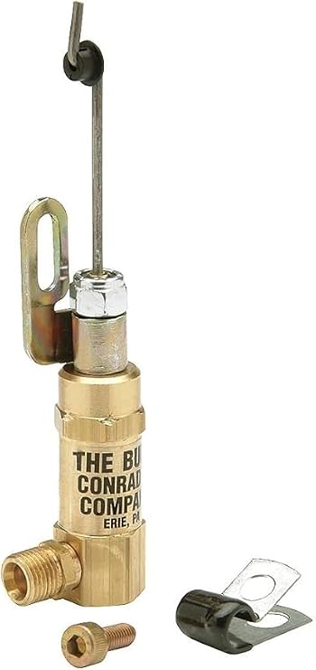 American Made Brass Air Line Style Throttle Control for Use With GX160 & GX200 5.5-6.5 HP Honda Gas Air Compressor Engines.