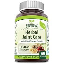Herbal Secrets Joint Care 1950 Mg per Serving Supplement | Veggie Capsule | Contains Boswellia Extract, White Willow, Cat's Claw & Tart Cherry Powder | Made in USA (1 Pack, 60 Count)