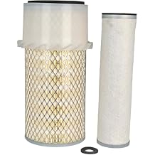 Inner Outer Air Filter Kit AT20728 Compatible with John Deere 300B 301A 310A 380 410 310B 480A 480B 480C 830 920 1020 1120 1630 1530 2020 2120 2030 2130 2035 2135 2240 2440 2320 2420 1030OU