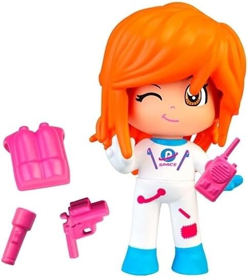 Famosa Pinypon Professions Figure with Double Facial Expression! Includes Accessories - Assorted Models