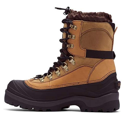 Sorel Mens Conquest Snow Boot, Bark, 13 M US
