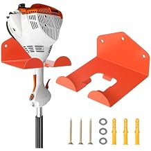 Dongxw Weedeater Hanger, Heavy Duty Weed Eater Rack Waterproof Garage Organization Trimmer Rack, Garage Storage Tool Organizer for Grass Trimmer, Garden Tools