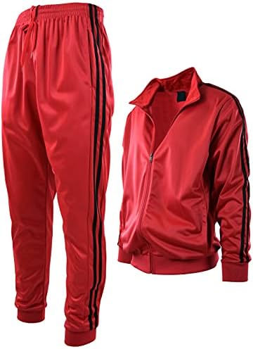ChoiceApparel Mens Athletic 2 Piece Tracksuit Set