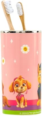 Paw Patrol Skye Kids Toothbrush Holder - PencilPens Tumbler, Officially Licensed Product by Franco