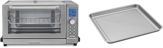 Cuisinart Deluxe Convection Toaster Oven Broiler with Baking Pan, Brushed Stainless Steel